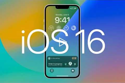 iOS 16: Top New Features