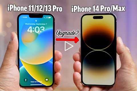 iPhone 14 Pro vs 13 Pro -  Should you Upgrade?! 🤔