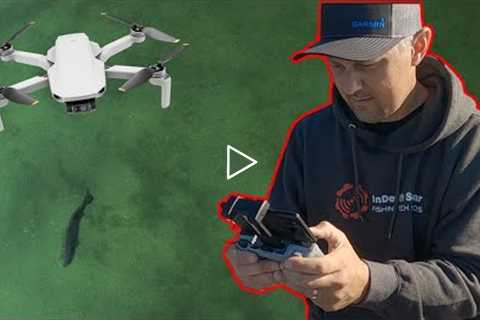 The Best Fish Finder is ... A DRONE ?!?!?!?!