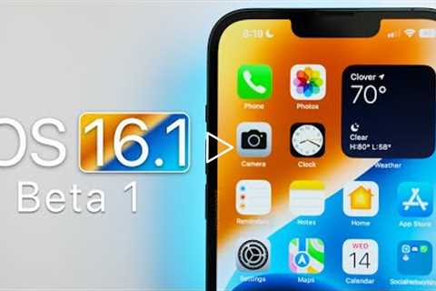 iOS 16.1 Beta 1 is Out - What's New? - 10+ New Features