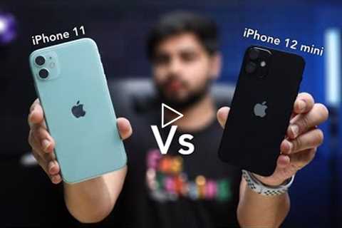 iPhone 11 Vs iPhone 12 mini in depth Comparison |what to buy in Flipkart BBD Sale |  Mohit Balani
