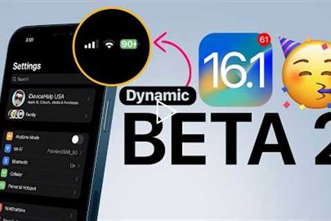 iOS 16.1 Beta 2 Released and it Will Make You Happy!!!