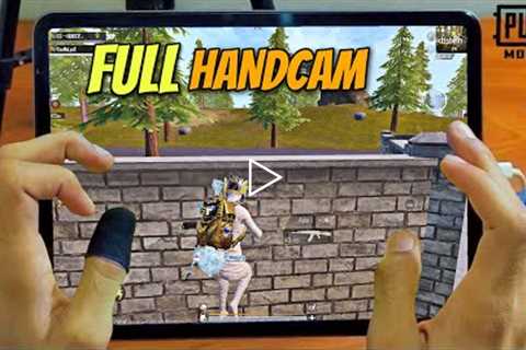 MY New 6 Fingers Full Handcam Gameplay - Ipad pro 90 fps | pubg mobile