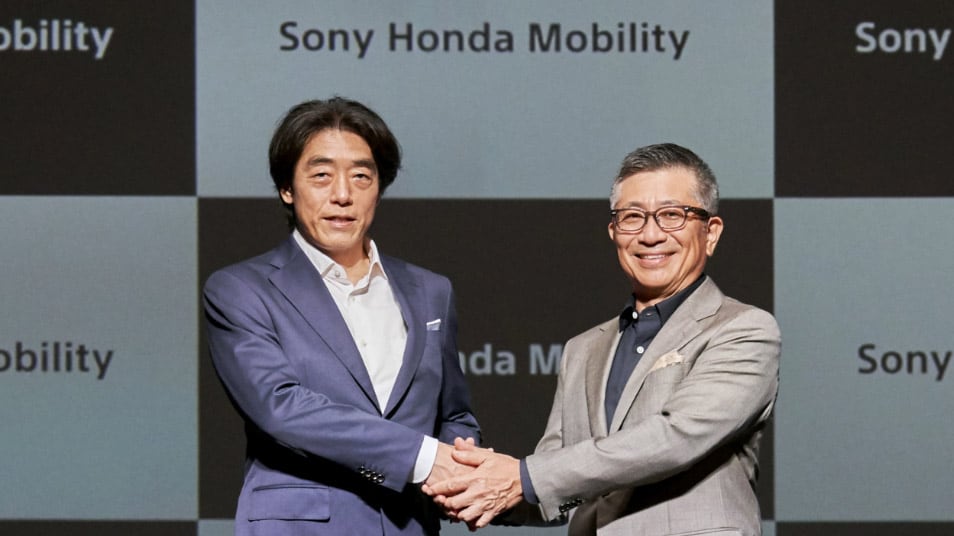 Honda, Sony Join Up to Form EV and Mobility Company