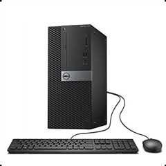 DELL 7050 Mini Tower Desktop Intel i7-7700 UP to 4.20GHz 32GB DDR4 New 1TB NVMe SSD + 2TB HDD USB..