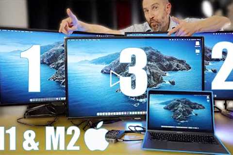 How to Easily Connect an Apple MacBook M1/M2 Air to Multiple Displays