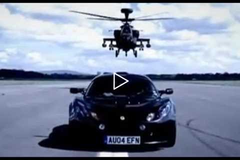 Lotus Exige vs. Apache Helicopter | Top Gear