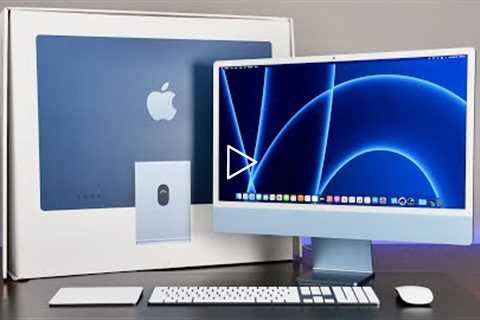 Apple iMac 24 (2021): Unboxing & Review