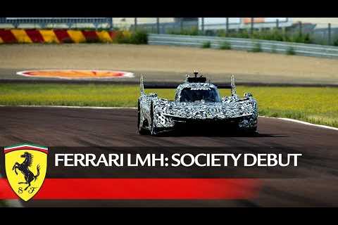  Ferrari LMH: society debut 