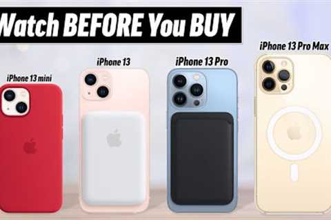 iPhone 13 Buyer''''s Guide - DON''''T Make these 13 Mistakes!