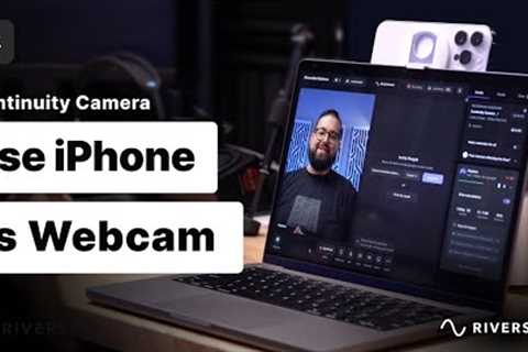Use iPhone as Webcam with Continuity Camera in macOS Ventura