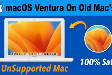 How to install macOS Ventura on Unsupported Mac | How to Download & Install macOS Ventura on..