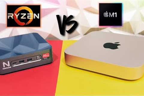 Mini PC vs Mac Mini. Ryzen 9 5900HX Nofflink Mini PC Review.