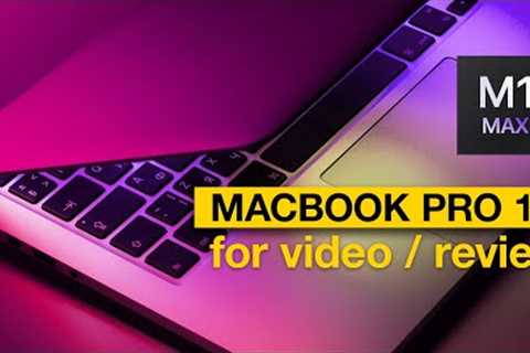MacBook Pro M1 Max - Insane video editing machine!