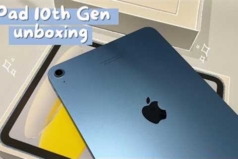 iPad 10th Gen 2022 ◇ Blue ◇ Unboxing | Accessories from Shopee