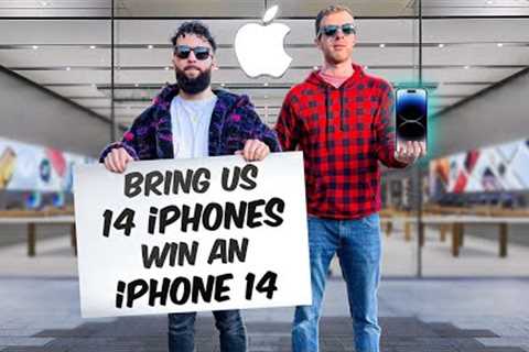 Bring Us 14 iPhones, Win an iPhone 14