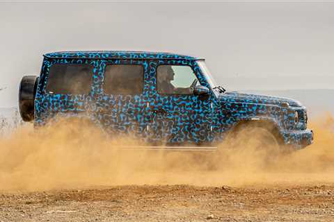 2025 Mercedes-Benz EQG Prototype First Ride: The Electric G-Wagen!