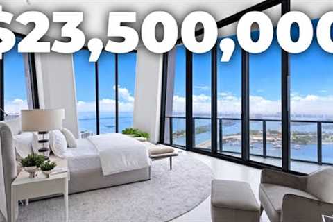 This $23,500,000 Miami Penthouse is Bigger Than Most Mansions! Plus, it Has a Helipad!