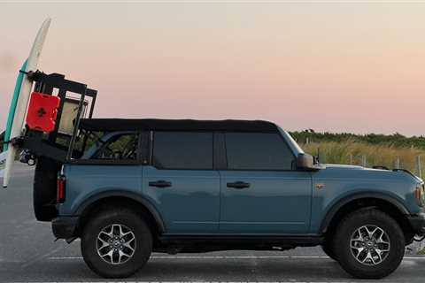This Innovative Tilting Roof Rack is Perfect for Your Soft Top Four-Door Ford Bronco