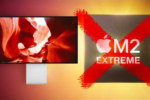 Apple Canceled the M2 Extreme Mac Pro...