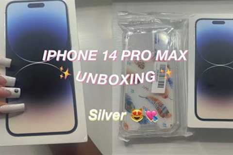 iPhone 14 pro max unboxing 💘