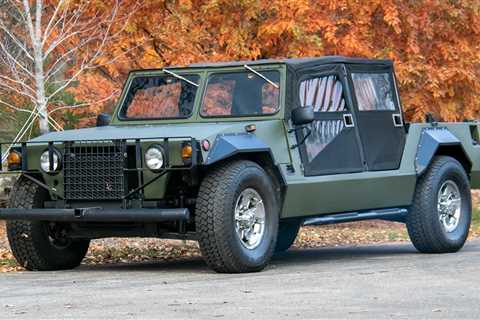 The Cheetah Truck That Couldn’t Outrun the Humvee Is Leashed for Auction