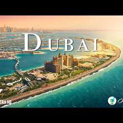 Flying Over Dubai (4K UHD) - Relaxing Music Along With Beautiful Nature Videos(4K Video Ultra HD)