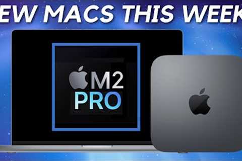 2023 M2 Pro/Max MacBook Pro + Mac mini LAUNCHING TOMORROW?
