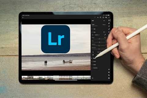 Pro photographer''s Lightroom workflow on iPad 2023 (Import, edit, sync, border, export)