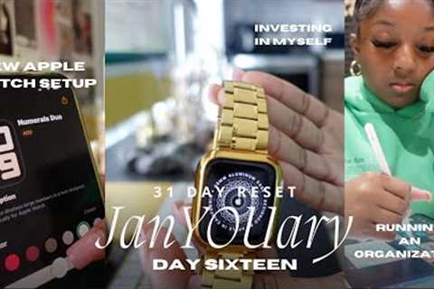 JanYOUary| Investing in my self: new apple watch, iphone 14 pro max, + bts of running an org