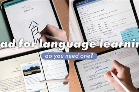 How I use my iPad to learn languages | useful features & tips