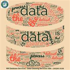Data Services And Data Cleaning In Macon-Bibb County GA At NW Database Services