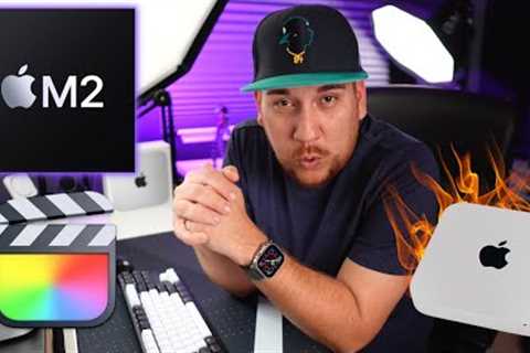 $599 M2 Mac Mini PUSHED TO THE LIMIT on Final Cut Pro!