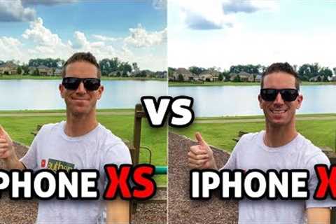 iPhone XS vs iPhone X: CAMERA TEST! (4K)