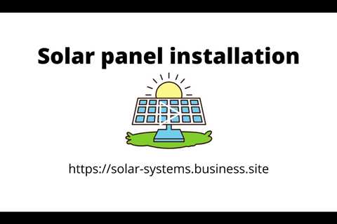 Solar panel installation in London | solar panel installation near me in London