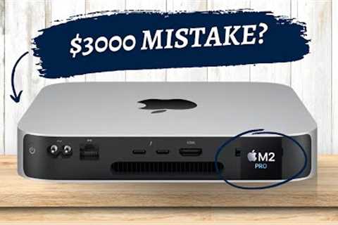 Why I regret my $3000 M2 Pro Mac Mini Purchase for University (Avoid this Mistake!)