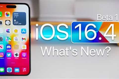 iOS 16.4 Beta 1 is Out! - What''s New?