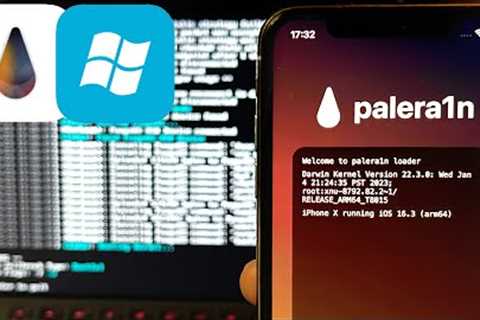 Palera1n WINDOWS iOS 16 Jailbreak *FULL TUTORIAL* (iOS 16.3.1 - 15) (Palen1x)