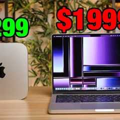 You SHOULD BUY an M2 Mac mini INSTEAD of a MacBook!