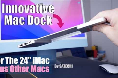 This iMac Storage Dock can also be used with M2 Mac minis and other Macs - Satechi Slim Dock