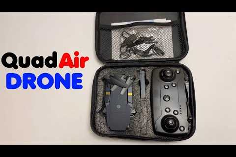 QuadAir Drone Setup Flight and Review