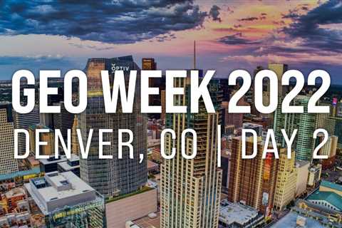 Geo Week 2022 Denver w/ Indiana Drones! (LIVE STREAM | DAY 2)