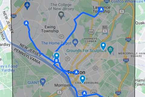 Network Security Company Trenton, NJ - Google My Maps