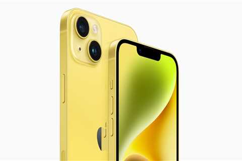 Yellow iPhone 14 models now available to purchase