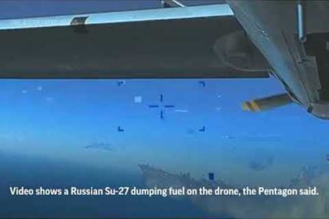 Russian jet downs US drone: Raw video