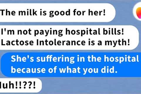 【Apple】SIL Forces My Lactose Intolerant Daughter To Drink Milk & Refuses To Pay Her Hospital..