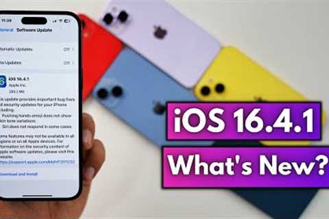 iOS 16.4.1 Final Released | What''s New?
