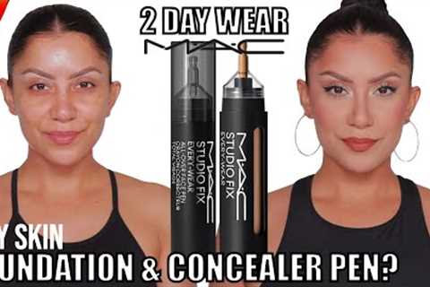 2 DAY WEAR *new* MAC STUDIO FIX EVERY WEAR ALL OVER FACE PEN *oily skin*| MagdalineJanet