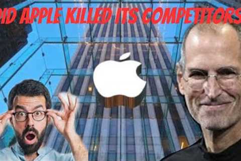 Did Apple killed its competitors? | Steve Jobs | Iphone | Macbook