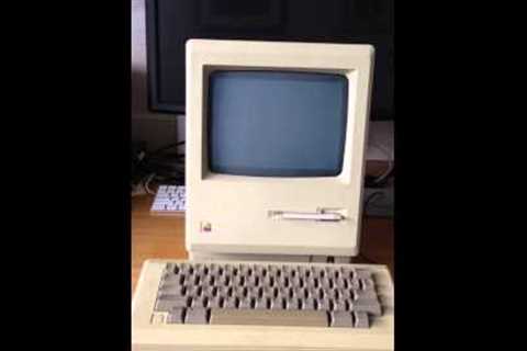 My Original Mac 30 years switched on